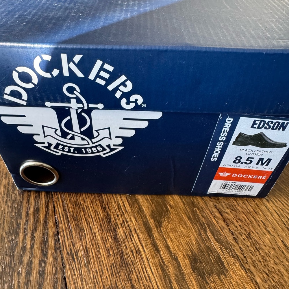 Dockers Edson Black Dress Shoes